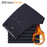 NIGRITY Brand Men Pants Casual Mens Business Male Trousers Classics Mid weight Straight Full Length Fashion breathing Pant 28-38