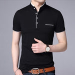 KOSMO MASA Slim Fit Casual Polo Shirt Men Cotton Short Sleeve Collar Mens Polo Shirts Summer Top Male Polo Shirts For Men MP0006