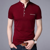 KOSMO MASA Slim Fit Casual Polo Shirt Men Cotton Short Sleeve Collar Mens Polo Shirts Summer Top Male Polo Shirts For Men MP0006