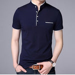 KOSMO MASA Slim Fit Casual Polo Shirt Men Cotton Short Sleeve Collar Mens Polo Shirts Summer Top Male Polo Shirts For Men MP0006