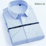 Casual Social Business Easy-care Short Sleeve Dress Men Camisa Masculina Men Korean Slim Design Formal Casual Male Dress Shirt